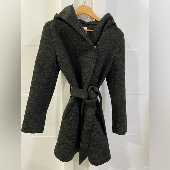 twik Jackets & Blazers - Twik dark grey and black fall/winter coat. Size medium